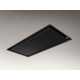 ELICA Campana techo  ILLUSION NO MOTOR BL MAT/A/100. PRF0172647A. Ancho 90 cm, Negro, Clase C